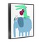 Stupell Industries Elephant & Alligator with Acoustic Guitar Framed Giclee By Carla Daly